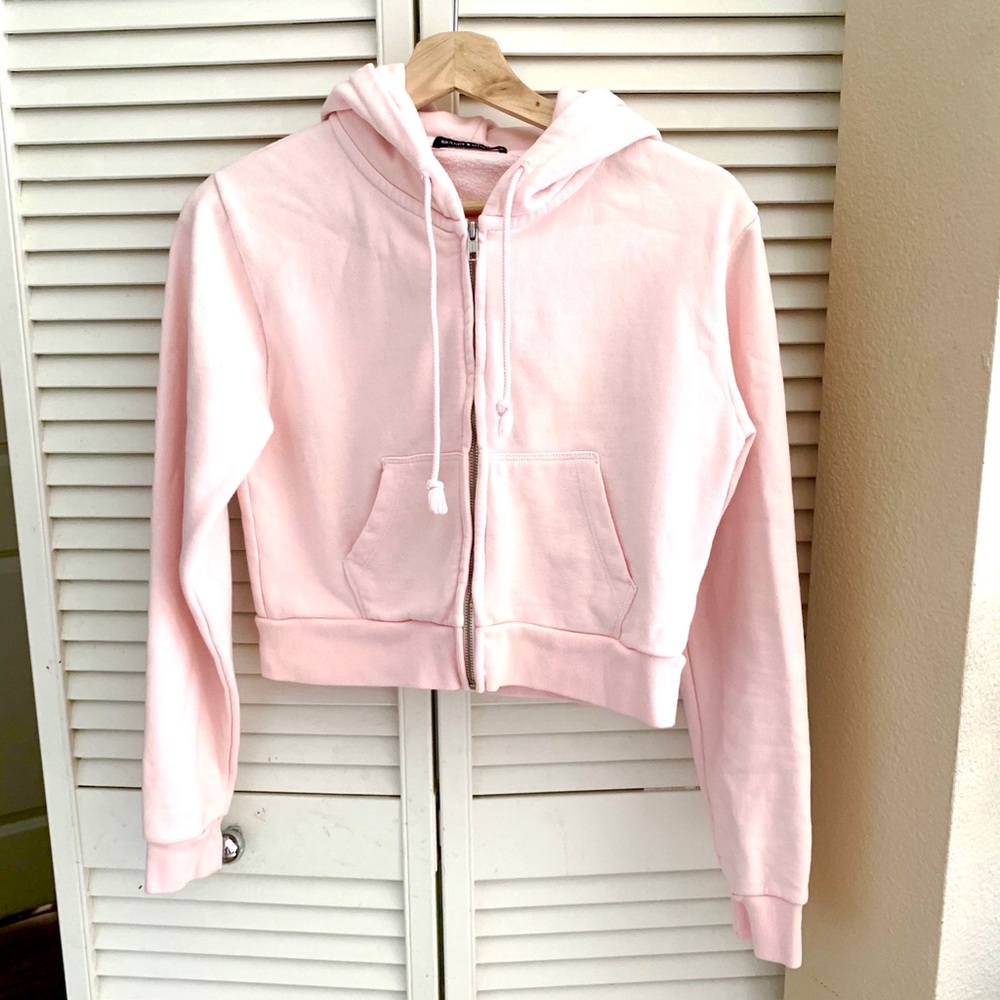 Cute Brandy Melville pink hoodie